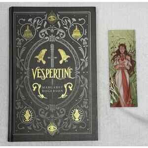 Vespertine : Margaret Rogerson FairyLoot Exclusive Signed Hardcover w Bookmark